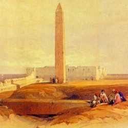 Cleopatras Needle 1838